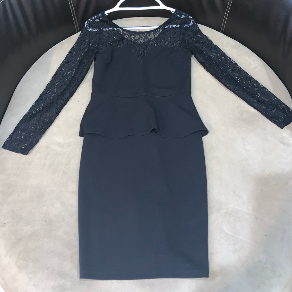Black Dress with lace detail
